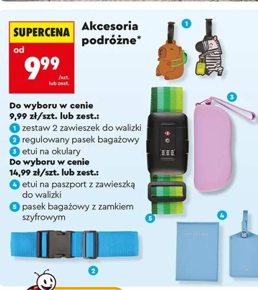 Regulowany pasek bagażowy