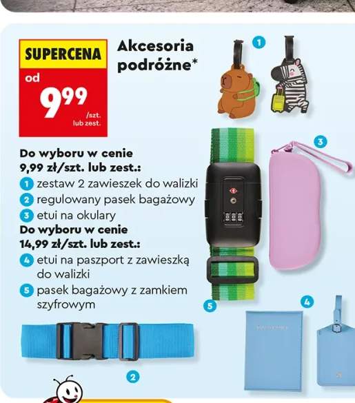 Pasek bagażowy z zamkiem szyfrowym