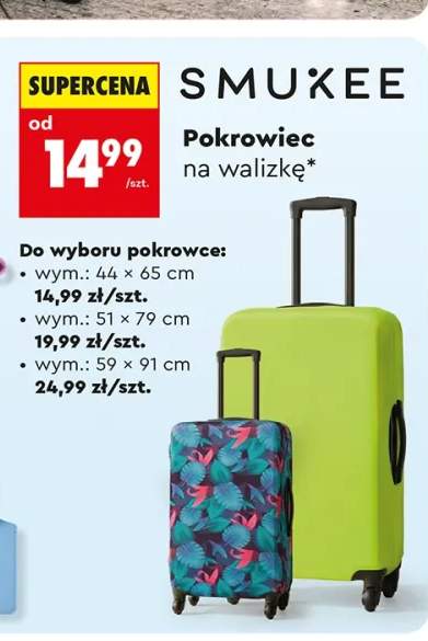 Pokrowiec na walizkę SMUKEE