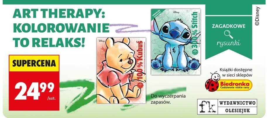 Książka Art Therapy: Kolorowanie to relaks! 100% Kubuś