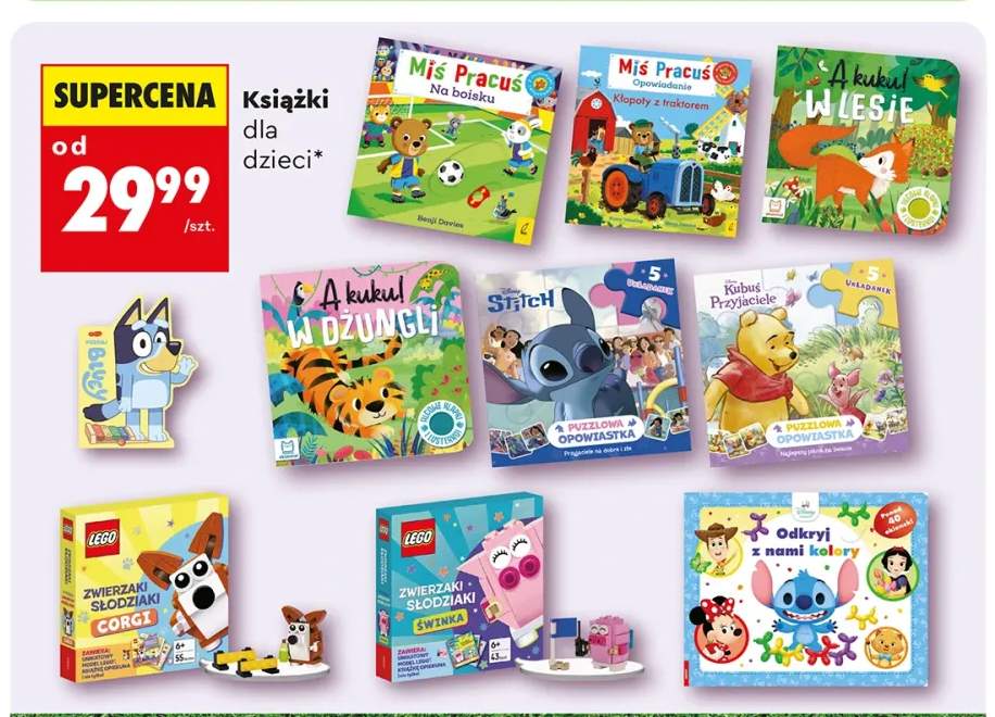 Książka dla dzieci Miś Pracuś Opowiadanie Kłopoty z traktorem