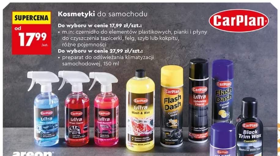 Czernidło do elementów plastikowych CarPlan Black Trim Wax
