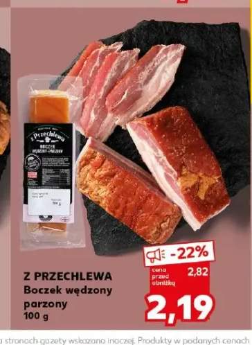 Boczek wędzony parzony Z Przechlewa