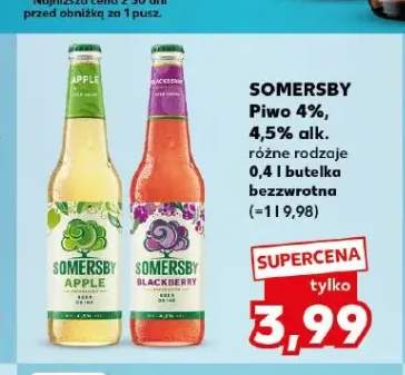 Piwo Somersby Apple 4,5% alk.