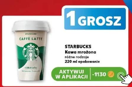 Kawa mrożona Starbucks Caffè Latte