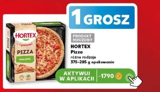 Pizza mrożona Hortex Margherita 375-285g