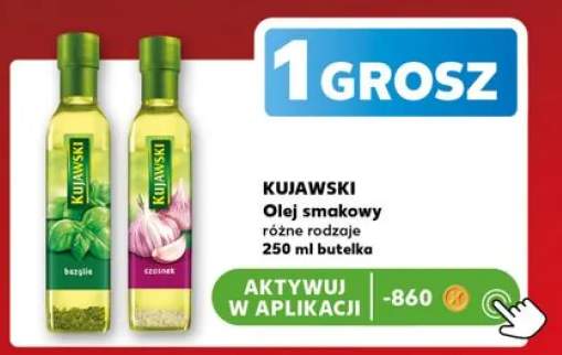 Olej smakowy KUJAWSKI bazylia