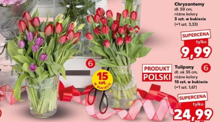 Tulipany dł. ok 35cm