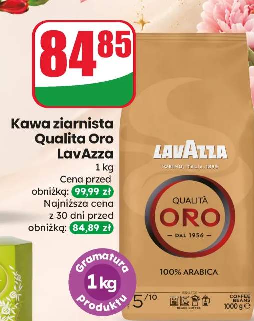 Kawa ziarnista Lavazza Qualita Oro