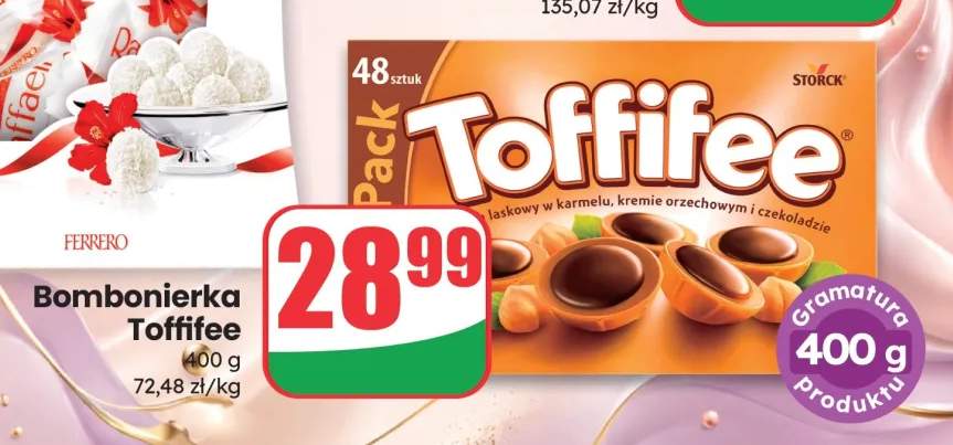 Bombonierka Toffifee