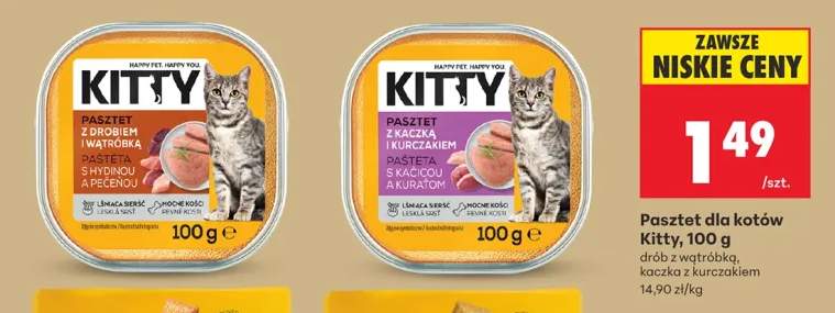 Pasztet dla kotów Kitty