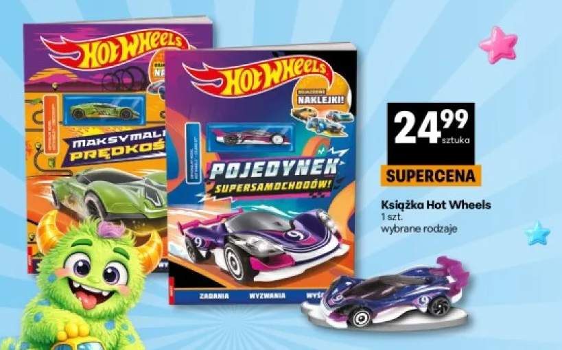 Książka Hot Wheels Maksymalna Prędkość