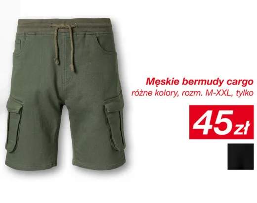 Męskie bermudy cargo rozm. M-XXL