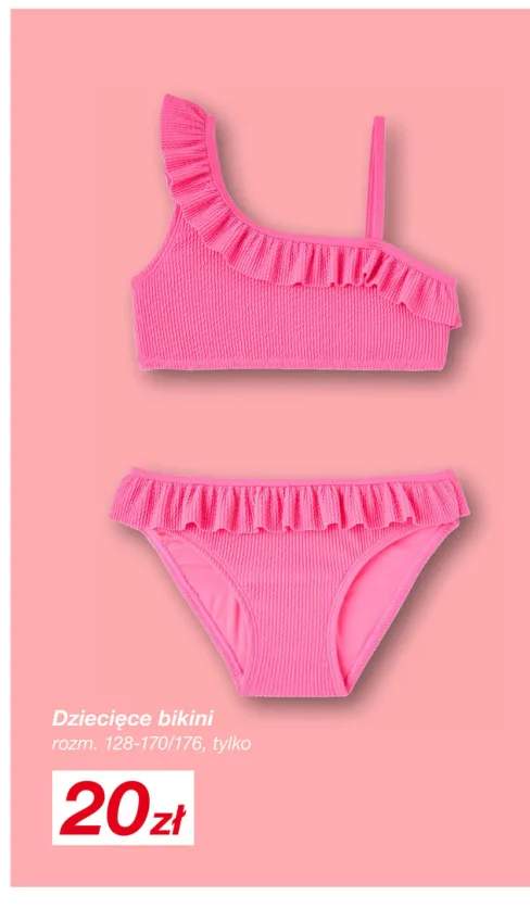 Dziecięce bikini rozm. 128-170/176