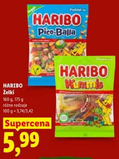 Żelki HARIBO Pico-Balla