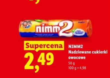 Nadziewane cukierki owocowe Nimm2