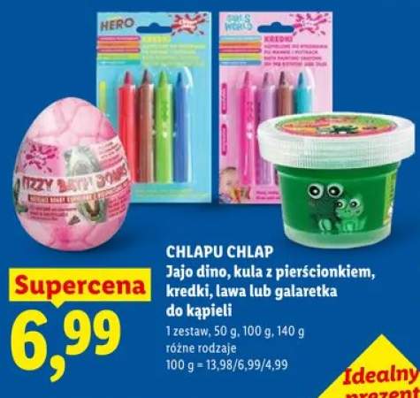 Kredki do kąpieli Chlapu Chlap