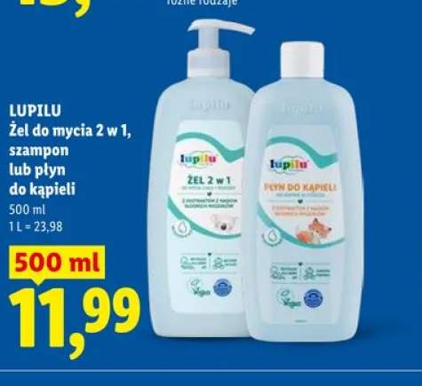 Płyn do kąpieli Lupilu