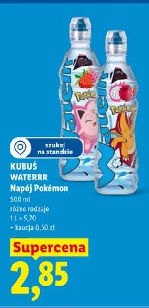 Napój Pokémon Kubuś Waterrr