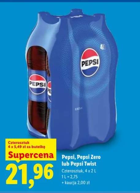 Napój gazowany Pepsi