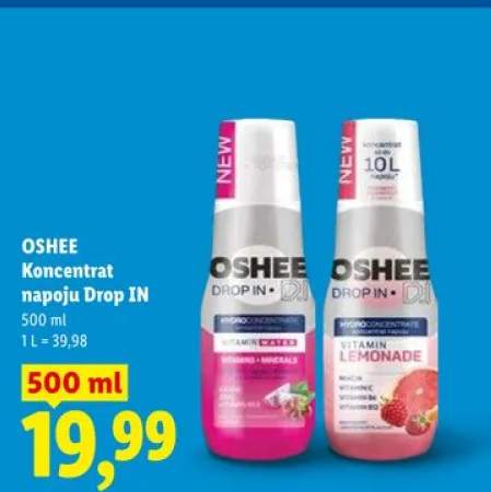 Koncentrat napoju Drop IN Oshee Vitamin Water