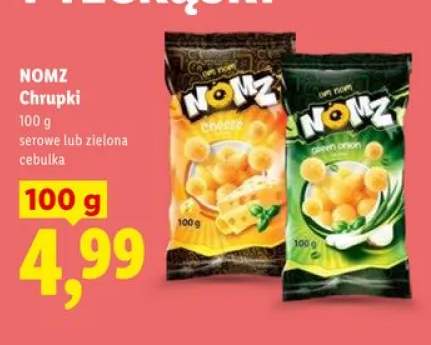Chrupki NOMZ zielona cebulka