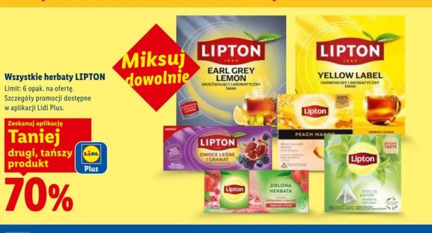Herbaty LIPTON