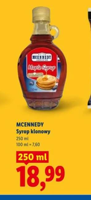 Syrop klonowy Mcennedy