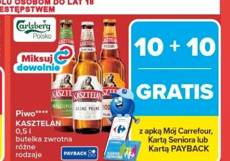 Piwo Kasztelan Miodowe