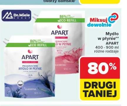 Mydło w płynie Apart Róża