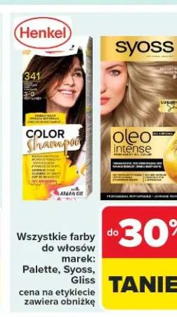 Farba do włosów Palette Color Shampoo
