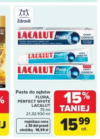 Pasta do zębów Lacalut Perfect White