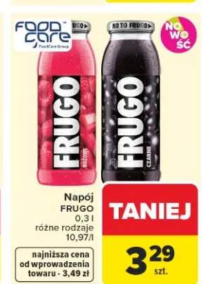 Napój Frugo Różowe