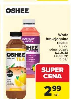 Woda funkcjonalna Oshee Vitamin Tea