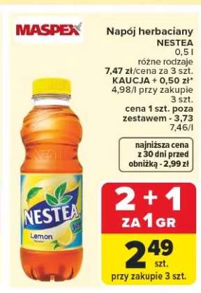 Napój herbaciany Nestea Lemon