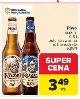 Piwo Kozel Bílý Lehký