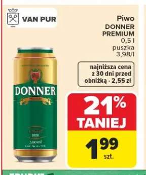 Piwo Donner Premium