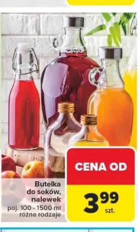 Butelka do soków, nalewek 100-1500ml