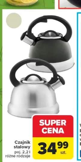 Czajnik stalowy 2,2l