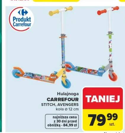 Hulajnoga CARREFOUR AVENGERS koła ø 12cm