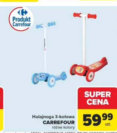 Hulajnoga 3-kołowa CARREFOUR