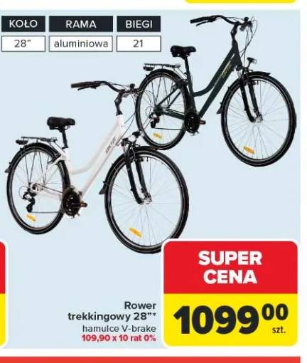 Rower trekkingowy GOETZE 28" hamulce V-brake