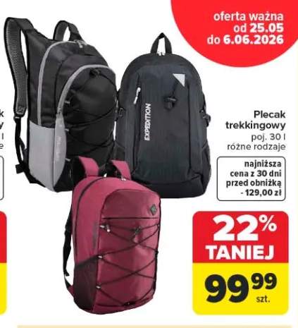 Plecak trekkingowy Expedition poj. 30l