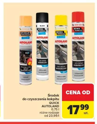 Środek do czyszczenia kokpitu QUICK Autoland Wanilia