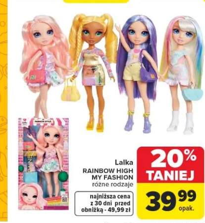 Lalka RAINBOW HIGH MY FASHION
