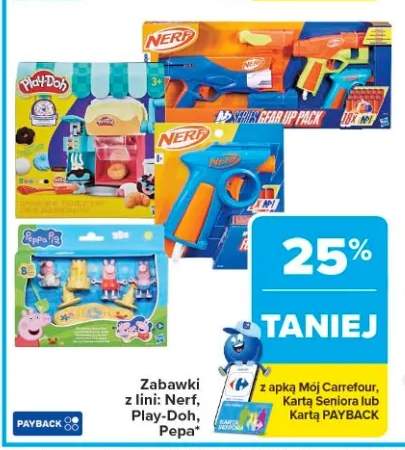 Zabawki z linii Nerf