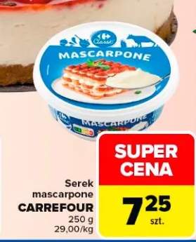 Serek mascarpone Carrefour