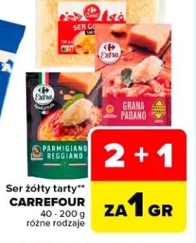 Ser żółty tarty CARREFOUR
