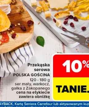 Przekąska serowa POLSKA GOŚCINA ser mały