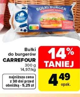 Bułki do burgerów CARREFOUR